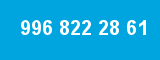 996 822 28 61
